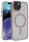 SNZ Coque de protection magnétique pour iPhone 15 Plus, compatible avec MagSafe, pour iPhone 15 Plus, résistante aux chocs et aux rayures, anti-jaunissement, rose