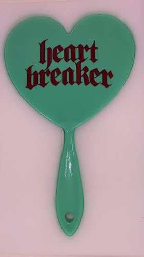 Jeffree Star Cosmetics Heartbreaker Handspiegel, limitierte Auflage, Minze, Rosa