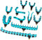 Angelrutenhalter, Feederablage, sichere Rutenhalter, verschiedene Halterungskopf-Designs (MRP-012)