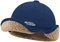 Rayson Casquette Docker avec Cache Oreille Chaud Unisexe Bord Roulé Bonnet pour Homme avec Doublure en Cachemire(Bleu Marine,Taille Unique)