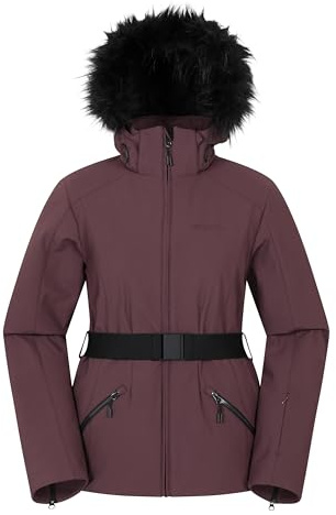 Mountain Warehouse Swiss Womens Recco Ski Jacket -Padded, Snowproof, Breathable, Extra Ventilation - Best for Winter Skiing, Sports, Walking