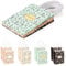 Cheriswelry 8 Pcs Flower Party Favor Bags Rose Plant Goodie Treat Bags with Handle Kraft Tote Bags for Wedding Holiday Supplies Present Wrapping(110x130x63 mm)