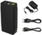 MXJFYY 12.8V 6000mAh 76.8Wh LiFePO4 Battery with Charger,12 Output /9V DC/5V USB Lithium Iron Phosphate Battery Power Bank for LED Light Strips,CCTV Cameras,Camcorders etc