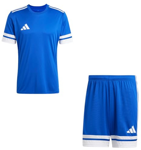 adidas Herren Set Trikot + Hose Squadra 25 Team Royal Blue/White XS