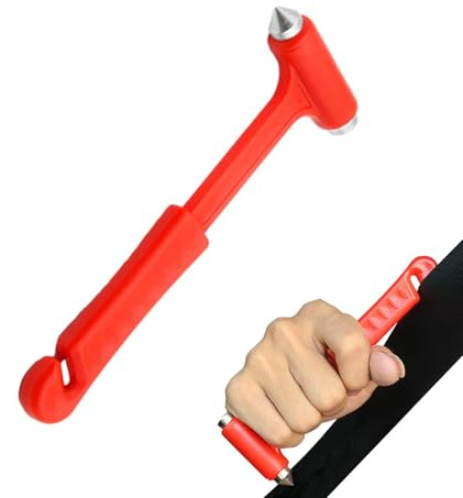 Automobilsicherheitsbeschaffung Tool Hammer Werkzeug Autounfall Escape Notfallgurt Cutter Fahrzeug Notfall -Hammerfenster Hammer Auto Crash Escape Tool Auto Sicherheit Breaker Compact Car Ha