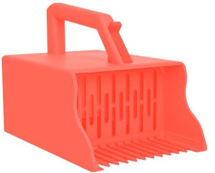 Milageto Paletta per mirtilli, raccoglitrice di Bacche, Paletta per Raccogliere mirtilli, rastrello per Raccogliere mirtilli e Fragole, Rosso
