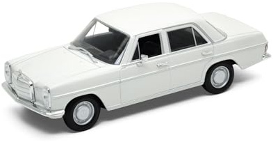 OPO 10 Welly Modellauto im Maßstab 1/24, kompatibel mit Mercedes-Benz 220 weiß – 24091