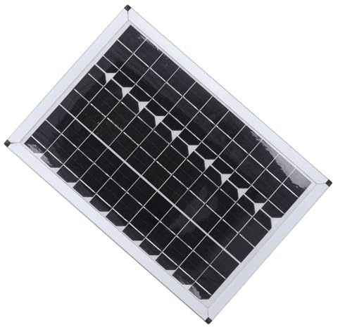 aqxreight Solar-Wasserpumpe, 20 W, Solarpanel, Springbrunnen-Tauchpumpe, 12 V, 5 M Entladungshöhe für den Garten, Zum Besprühen eines Hohen Pools, Wunderschön durch die Landschaft, Kann Ihr Wasser