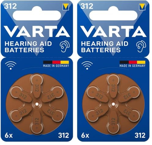Varta 393576 Batterie a Bottone per Apparecchi Acustici V10 6pz. To fix the issue, please follow these steps (Confezione da 2)