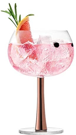 LSA Gin Ballonglas, Glas, Copper, 11.1 cm, 2