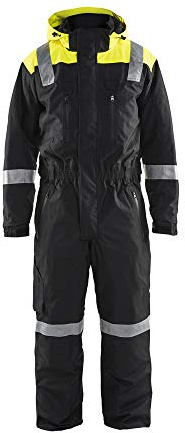 Blaklader 678719779933D120 Winteroverall, Schwarz/Gelb, Größe D120