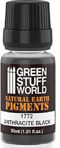 Green Stuff World - Paints - Pigments - Pigment Anthracite Black