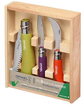 OPINEL-Gärtnermesser-Satz (mit Namensgravur, M)