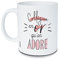Mug Collègue en or rose