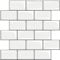 STICKGOO 10-Sheet White Subway Tiles Self Adhesive Kitchen Splashbacks, Peel and Stick Wall Tile Stickers, Upgrade Thicker Stick on Tiles Splashback
