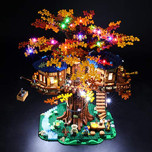 BRIKSMAX Led Beleuchtungsset für Lego Ideas Baumhaus,Kompatibel Mit Lego 21318 Bausteinen Modell - Ohne Lego Set
