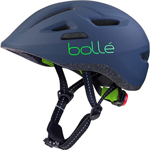 bollé Stance Jr, Casco da Bicicletta Unisex Adulto, Blu, XS