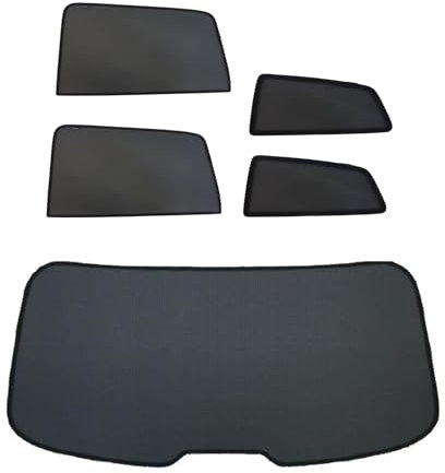 Sonniboy Sonnenschutz für VW Golf Sportvan 2014- INKL. TASCHE: Komplettset für die hinteren Türfenster, Kofferraumfenster und die Heckscheibe. 100% passend angefertigt für VW Golf Sportvan 2014- 🌞 ✅