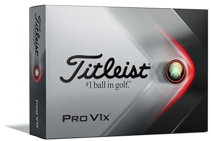 Titleist Pro V1X Golfball, Weiß