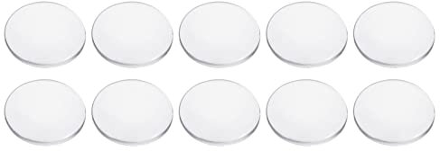 PATIKIL 1 Inch Craft Bottle Caps, Glass Stickers, 40 Pack Clear Round Craft Bottle Cap Pendant Dome Stickers Transparent