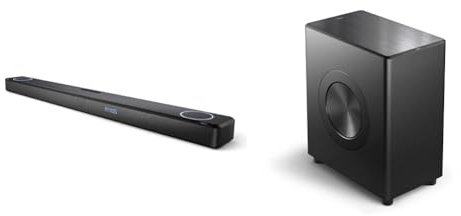 PHILIPS Fidelio FB1 Soundbar plus FW1 subwoofer + 2 FS1 speakers Home Cinema bundle