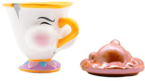 ABYSTYLE - DISNEY Taza 3D La Belle et la Bestia Zip