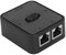 Netzwerk-Switch 2 Ports RJ45 CAT6 Gigabit-Netzwerk-Switch, 2-in-1-Out-Netzwerk-Tastendruck-Splitter-Switch, Stromloser Netzwerkkabel-Sharing, Passiver