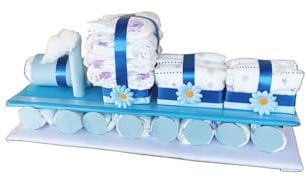 Windeltorte | Windelzug - Das Geschenk zur Geburt & Taufe