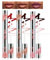 Prreal 3PCS Peel Off Lip Liner Stain, Lip Stain Peel Off Tattoo Lip Liner with Tweezer, Waterproof, Long Lasting Lip Gross, Highly Pigmented Matte Finish Lip Tint Stain Lipstick(01+02+04)