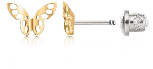 Limerencia Medizinische Titan Ohrringe mit Schraubverschluss, G23 Hypoallergen Gesundheitsstecker Ohrstecker, Nickelfreie Ohrringe für Damen und Mädchen