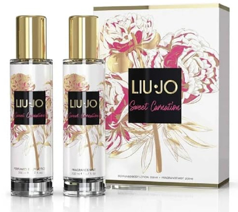 Liu Jo Set SWEET CARNATION Acqua Corpo Profumata 200ml e Latte Corpo Profumato 200ml