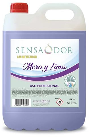 Ambientador en garrafa 5 litros Sensaodor. (Mora y Lima)