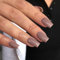 SXVME Mauve Brown False Nails Short Medium Square, Gel Press on Nails Coffin Medium Glossy Fake Nails Set Solid Color Acrylic Nail Natural Fit Reusable Stick on Nail for Women Daily Wear, in 24 Pcs