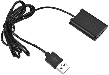 Juroupi NP-BX1 Dummy Battery DK-X1 with USB Connector Cable USB to NPBX1 Dummy Battery Coupler Accessory Replacement for Sony DSC-RX1/RX1R/RX100 II III IV V VI VII/M7 M6 M5/WX500