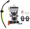 BATIVFLUG Strumento Compatibile con Kit carburatore Compatibile con soffiatore per Foglie a Zaino Husqvarna 350BT 150BT, sostituisce 581177001