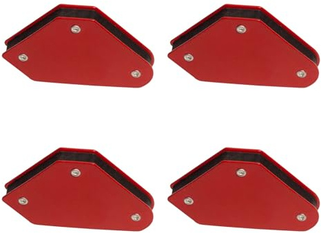 4Pcs Welding Magnet Holder Set Multiple Angles Welding Clamps Set for Secure Positioning at 45/90/135 Degrees
