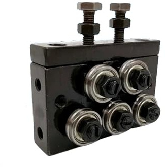 Toplionace Máquina Enderezadora de Alambre de Acero con 5 Rodamientos de Rodillos para Alambre de Acero Galvanizado de Aluminio y Cobre con Núcleo Sólido de 0,8-1,5mm