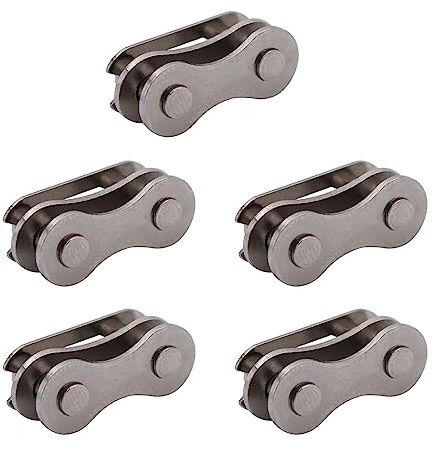 5Pcs Single Speed Bicycle Missing Quick Link Chain Connectors Bike Split Quick Release Links for Bikes Kit Single Speed Connecting Repair Links Connector