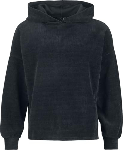 RED by EMP Damen schwarzer Kapuzenpullover