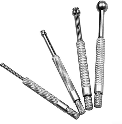 4-teiliges Messgerät mit verstellbarem Innendurchmesser, 3-13 mm Dehnungsloch-Messwerkzeug