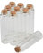 Suneast 20 Stück 25ml Klar Mini Glasflaschen mit Korken Leere Kleine Glasfläschchen Probe Gläser Fläschchen Korkenflaschen für DIY Dekoration, Düfte, Öle, Arts & Crafts, Nachricht - 22 * 100mm