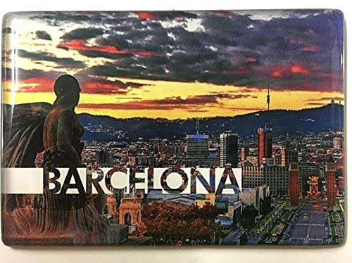 generisch Imán para nevera de Barcelona, España, 250914