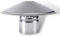 AirTech-UK Stainless Steel Roof Cowl 125mm Ducting Pipe Woodburner Flue Liner Ventilation Pipe Rain hat Chimney Pot Roof Cowl rain Cover (125mm/5)
