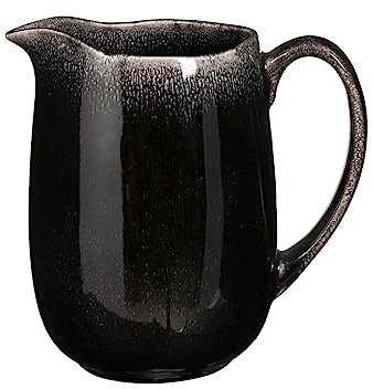 MICA Decorations Tabo Karaffe - 10x10x16 cm - Stein - Schwarz