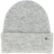 Eisglut Strickmütze Mit Umschlag Toffyl Alpaka Designed In Germany, Silber Mel., Einheitsgröße EU