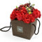 Soap Flower Bouquet,Red Rose & Carnation - Mothers Day Flowers - Valentine Flowers For Her & Flower Bouquet For Your Loved Ones.