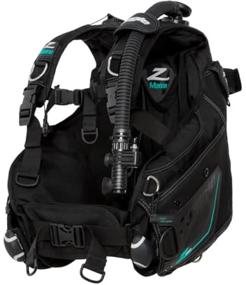 Zeagle Marina BCD | Women's Jacket Style Scuba Diving Buoyancy Compensator (BCD) | Designed for a Woman's Body Shape | Comfortable fit | Easy to Load and Adjust | Large