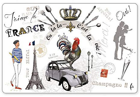Tischset France Panorama Assortis 30 X 45 passend 30 x 45 cm Winkler