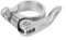 M-Wave Clampy QR Collier de Serrage de Selle Argenté, Diamètre : 31,8 mm Mixte