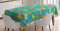 ABAKUHAUS Kids Tischdecke, Puffy Wolken Funk Kunst, Für den Inn und Outdoor Bereich geeignet Waschbar Druck Klar Kein Verblassen, 140 x 170 cm, Mehrfarbig